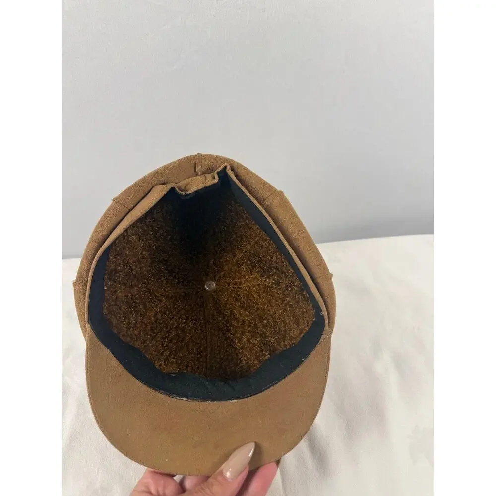 Source unknown brown suede